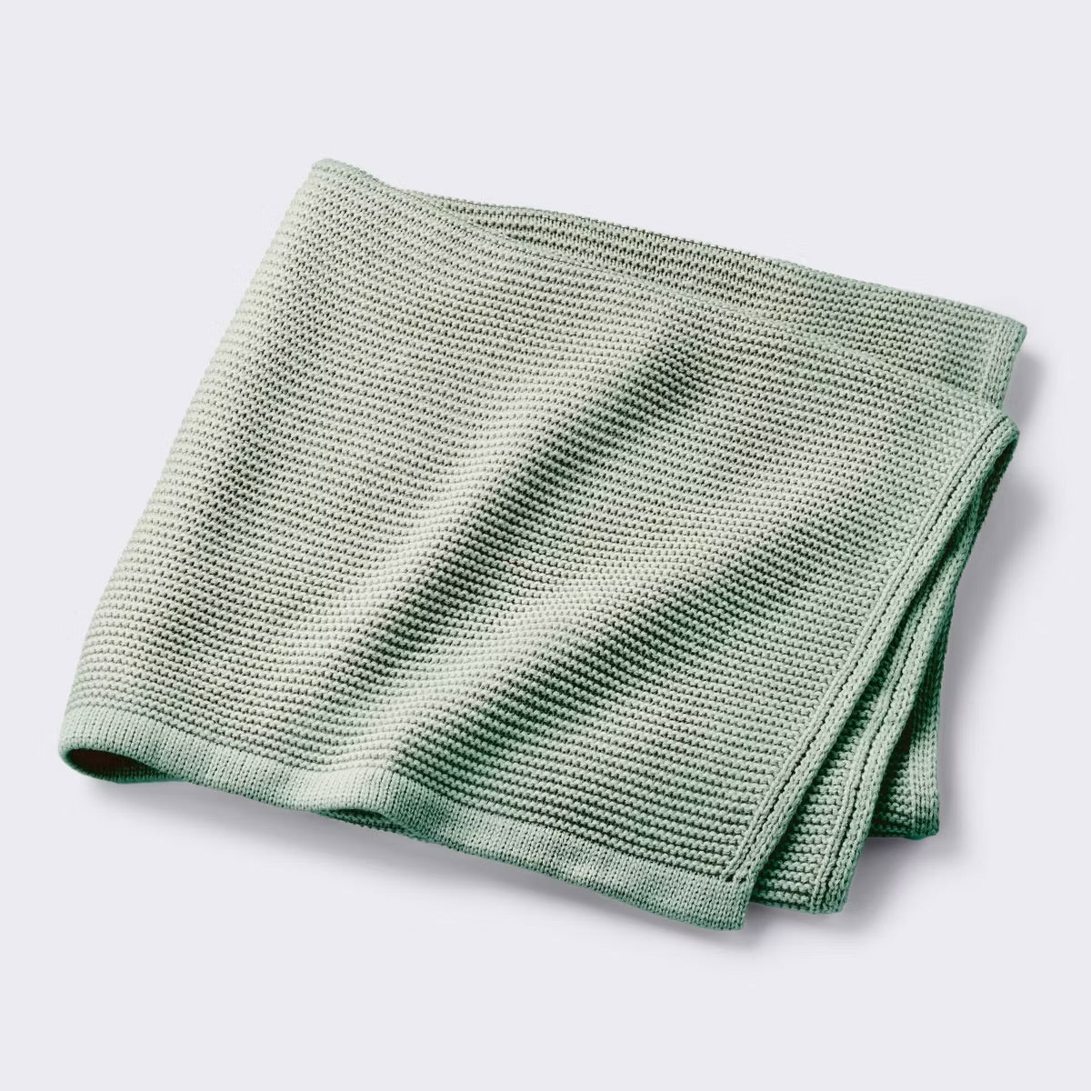 Embroidered Knit Baby Blanket