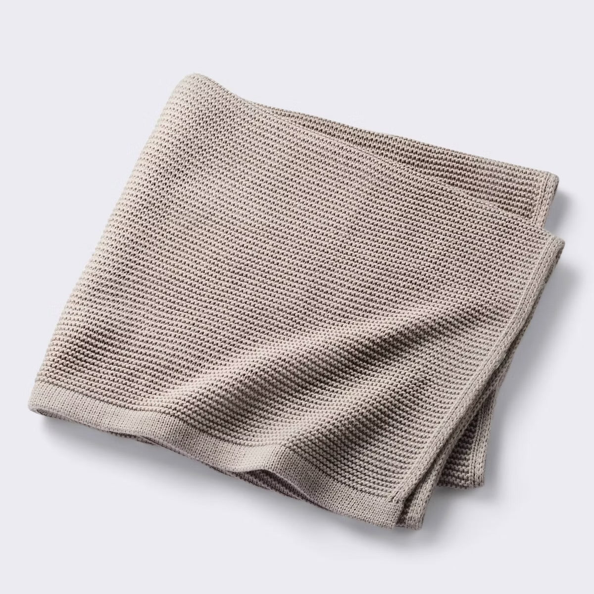 Embroidered Knit Baby Blanket