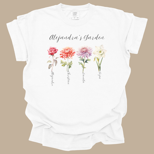 Birth Flower Shirt