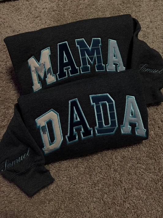 Personalized Keepsake Embroidered Sweatshirt